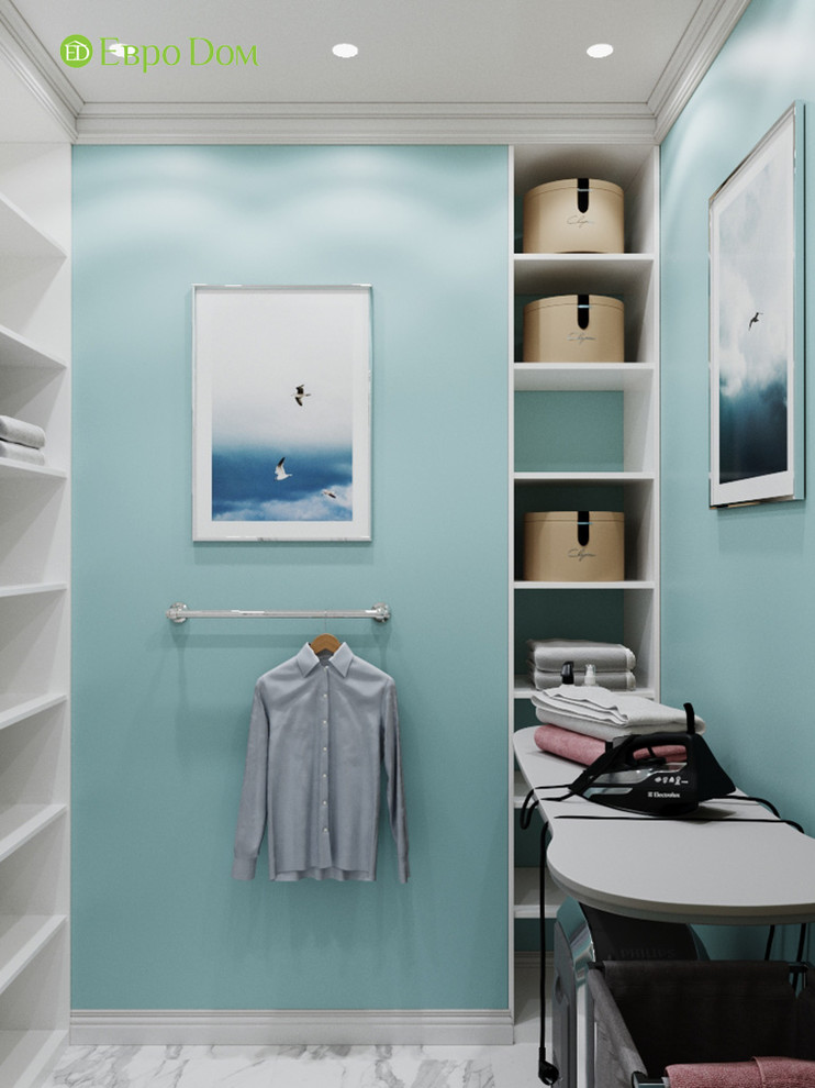 Дизайн четырехкомнатной квартиры 110 кв. м в стиле неоклассика. Фото проекта