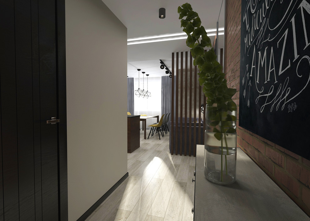 Кухня-гостиная для молодой девушки