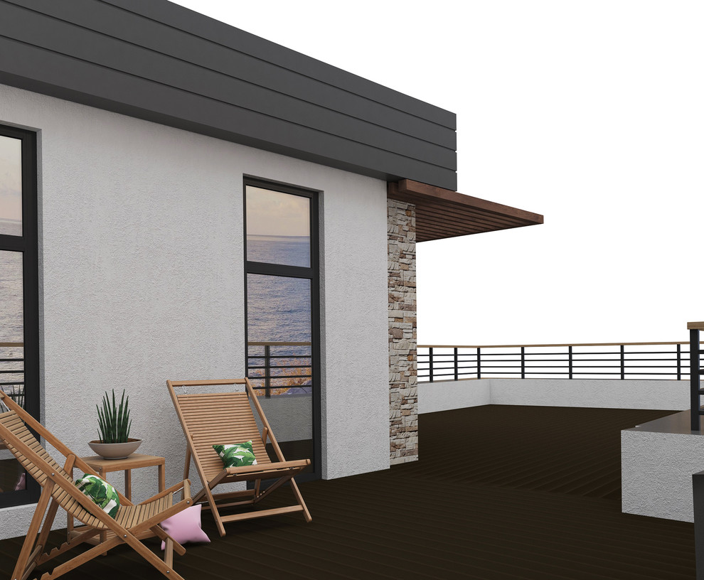 Фасад в современном стиле