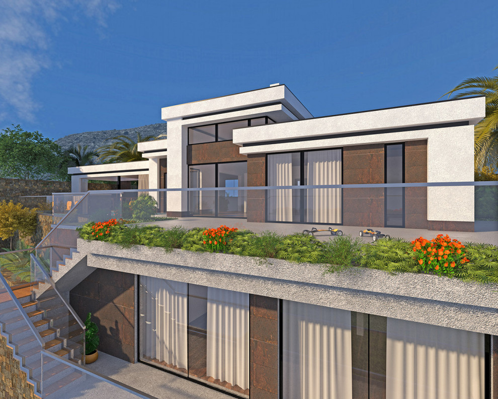 Обложка проекта: Дом Е Бенидорм