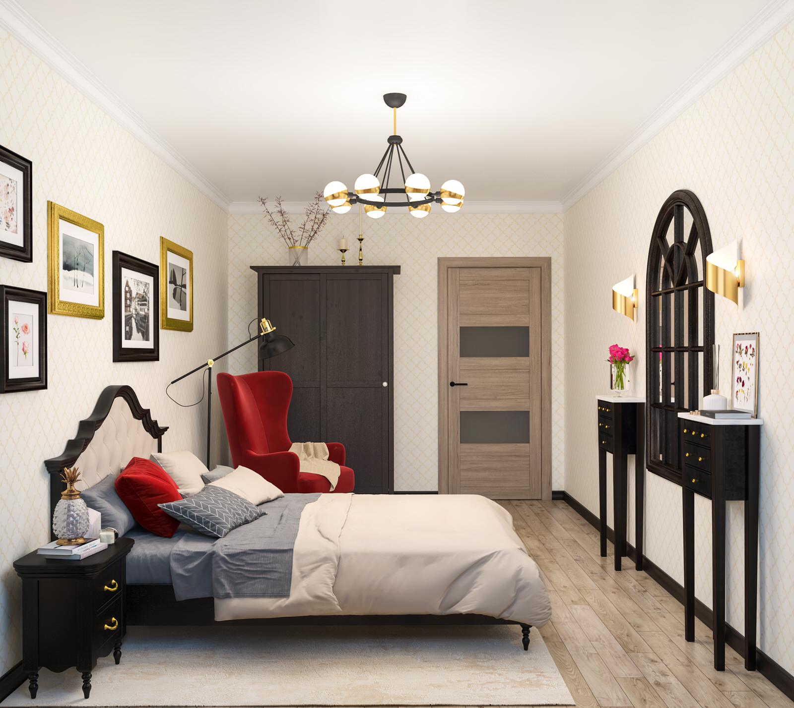 Визуализация спальни