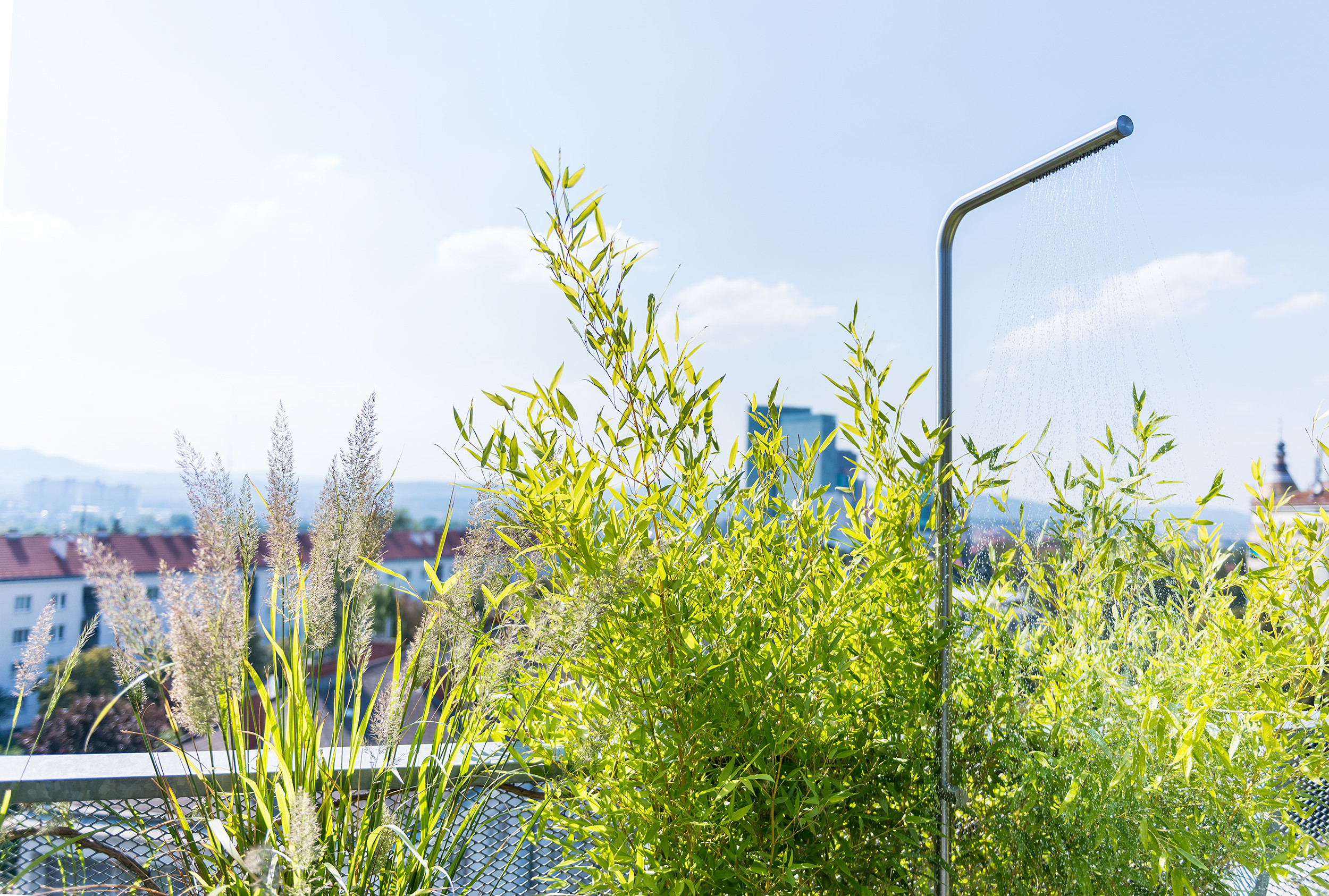 Houzz Австрия: Террасы с мини-огородом и душем на крыше