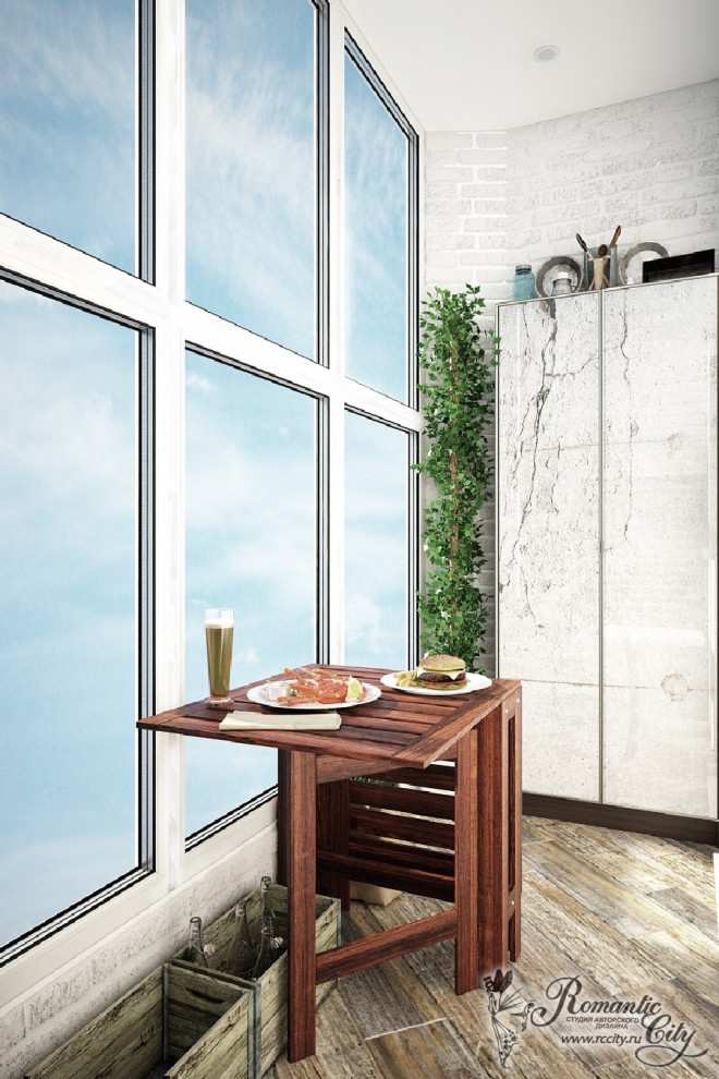 Дизайн однокомнатной квартиры для молодого человека в современном стиле (г.Красн