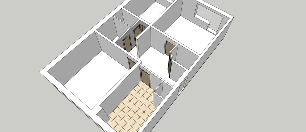 Дизайн и ремонт трехкомнатной квартиры 82 м2