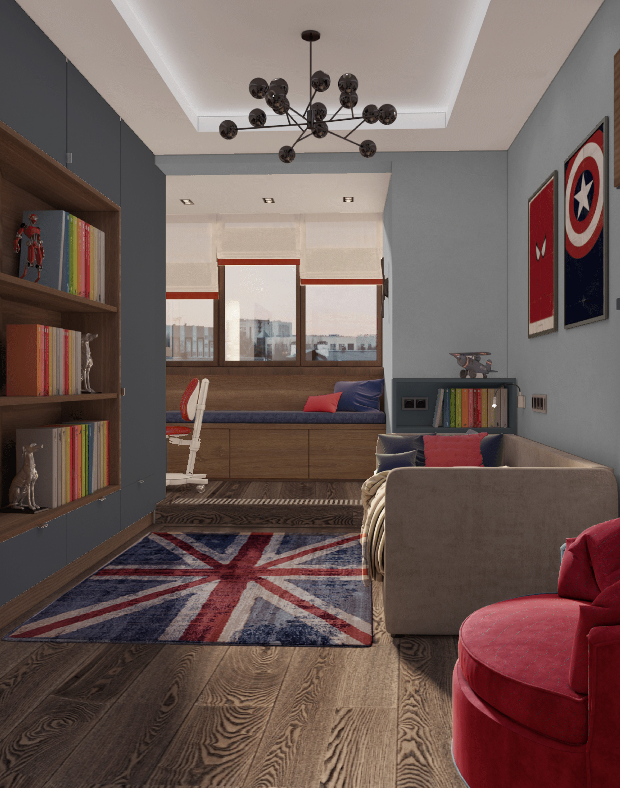 Поиск планировки: Семейная квартира хитрой формы [4 варианта]