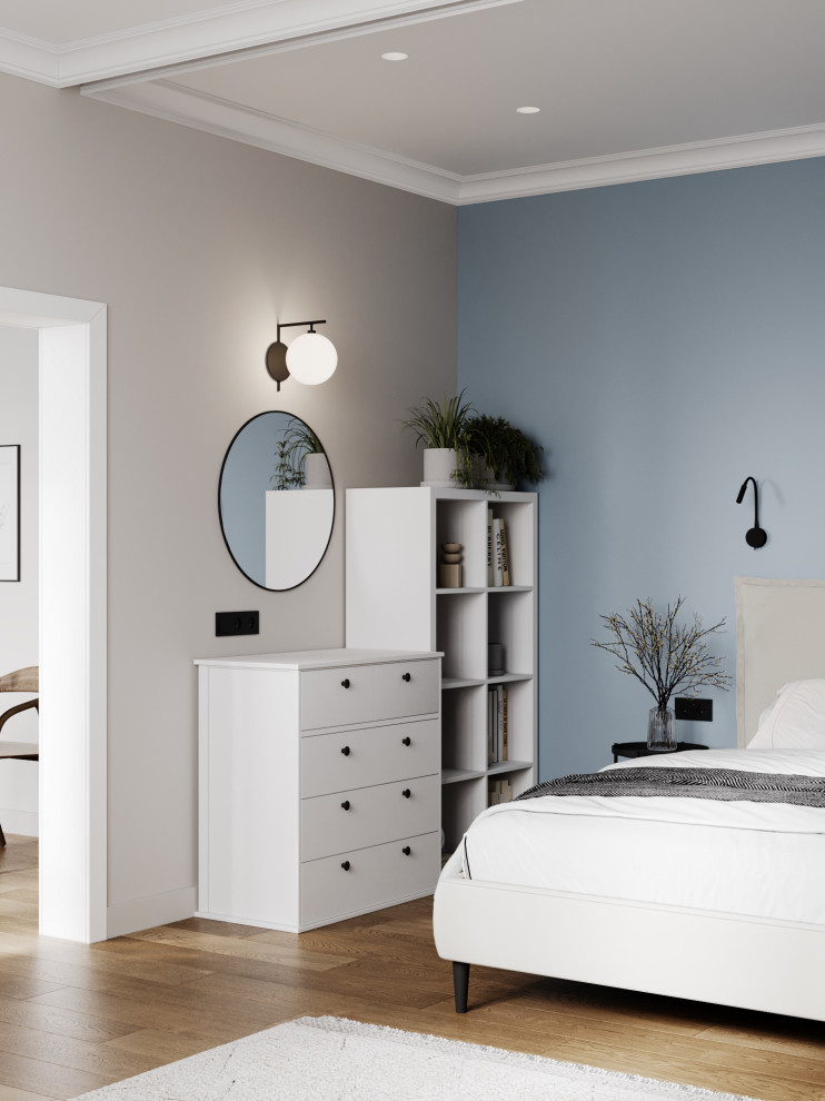 Сканди с элементами классики, ЖК Румянцево Парк