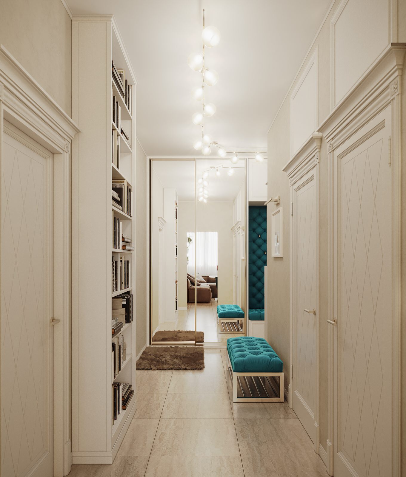 Обложка проекта: Дизайн прихожей 8 кв м