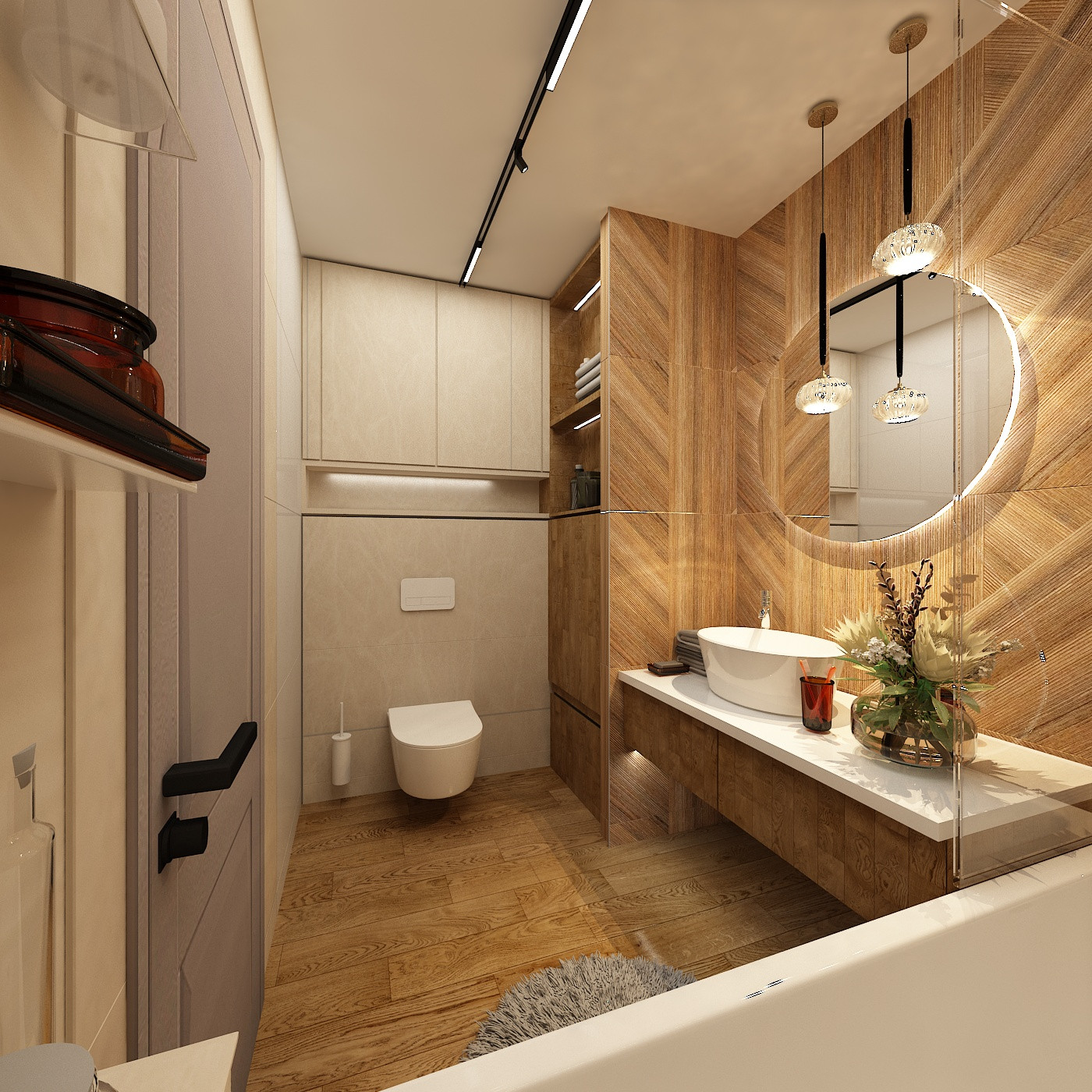 Санузел для молодой девушки