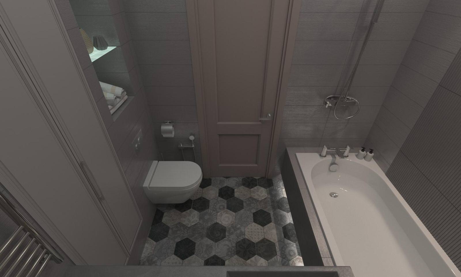 Проект квартиры "Капучино и МОРЕ"