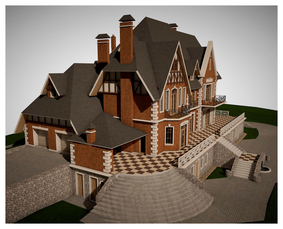 Коттедж в викторианском стиле