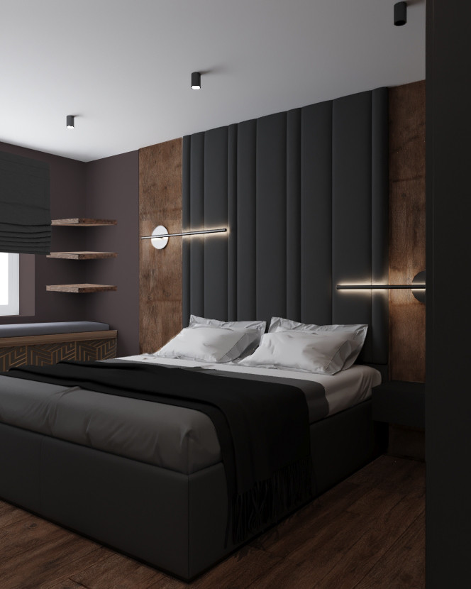 Обложка проекта: Проект для холостяка 45 кв