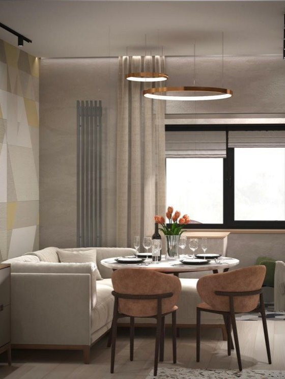 Обложка проекта: Квартира в Люберцах 38 м2