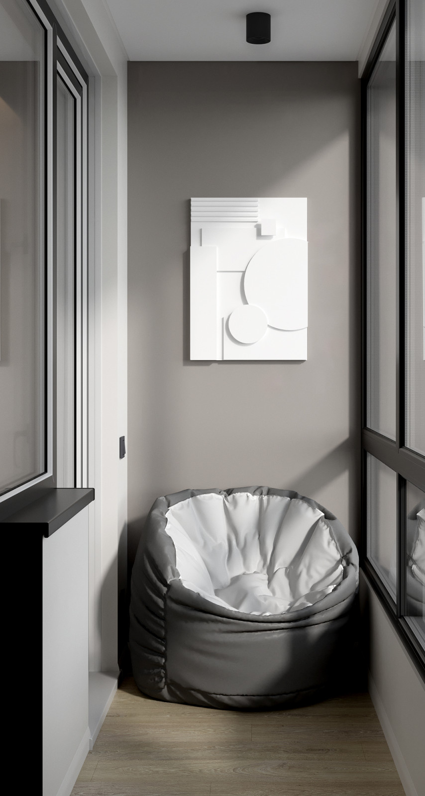 Дизайн-проект однокомнатной квартиры