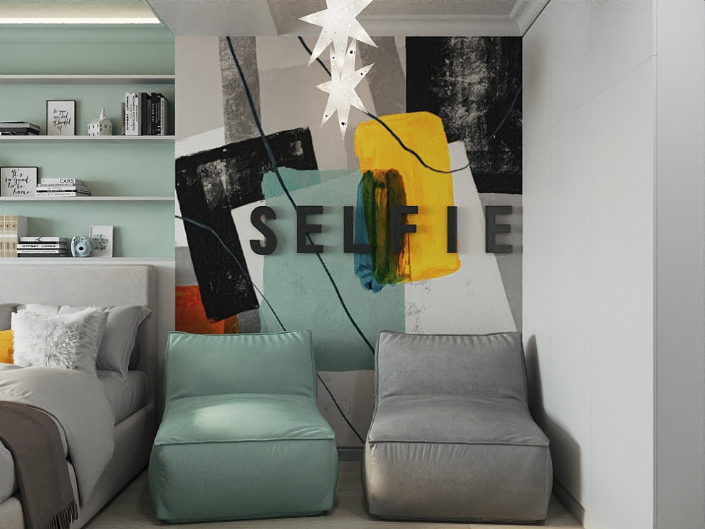 квартира в стиле фьюжн