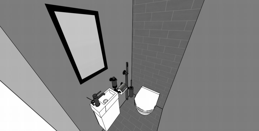 Скетч санузла