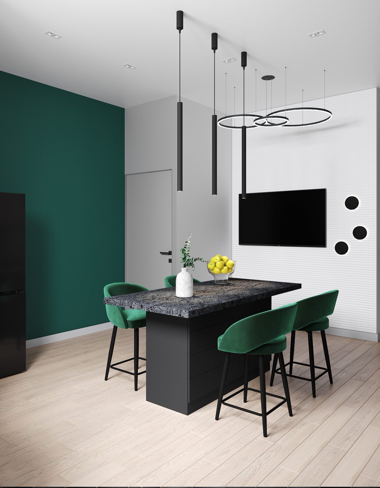 Спорт Таун. Кухня-гостиная