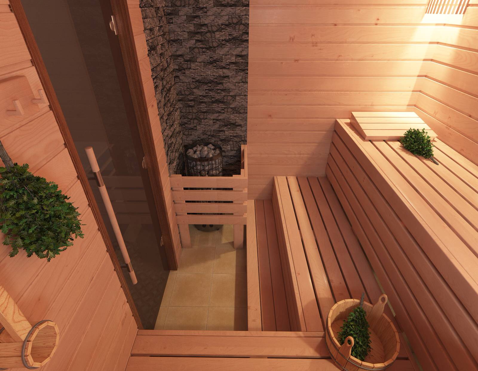 Обложка проекта: Сауна в Загородном доме