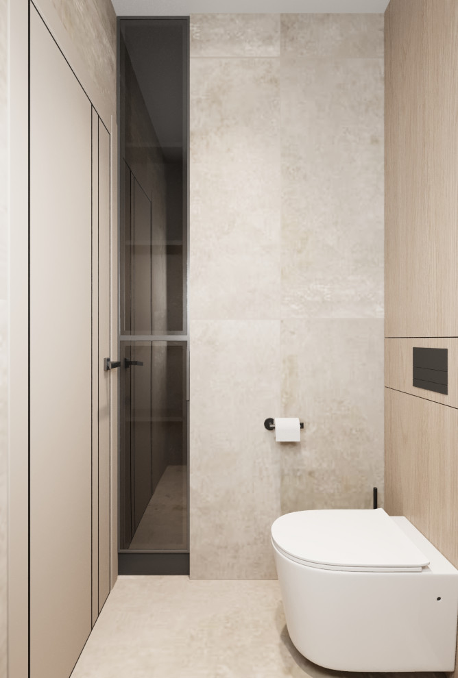 Современный минимализм санузел