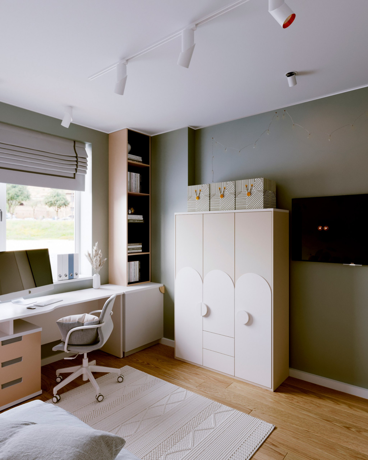 Western residence. Часть #1 Визуализации