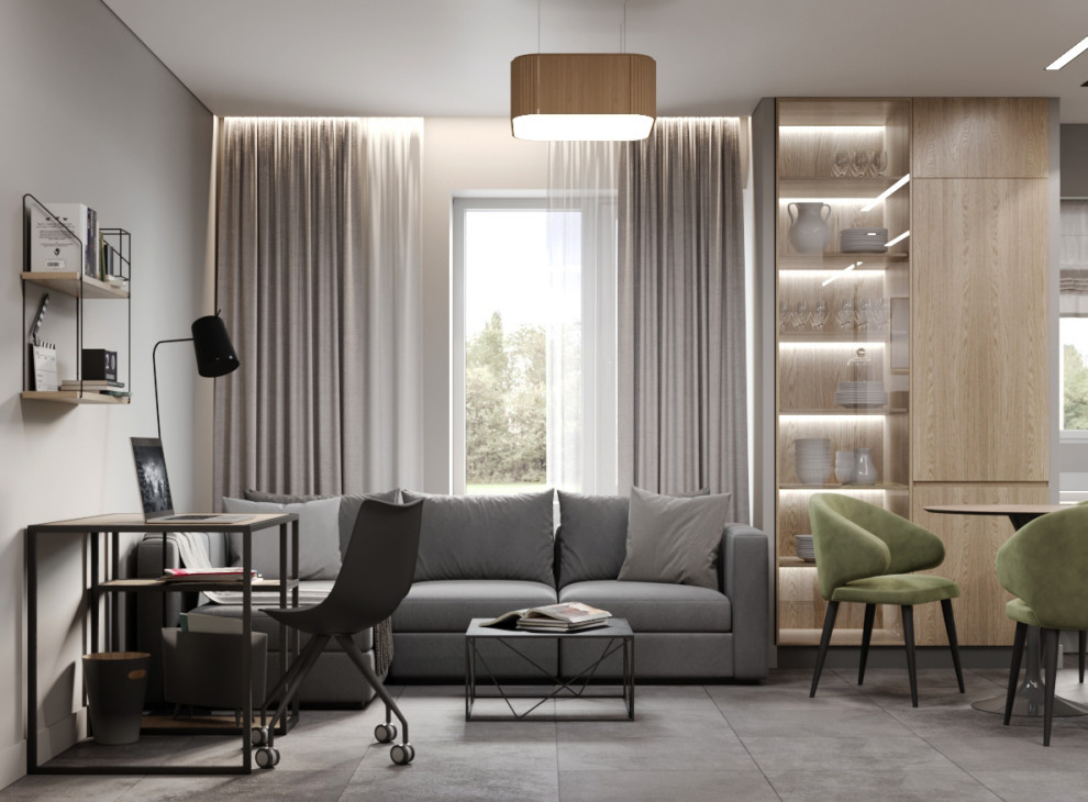 Обложка проекта: квартира для студента ЖК Михалковский