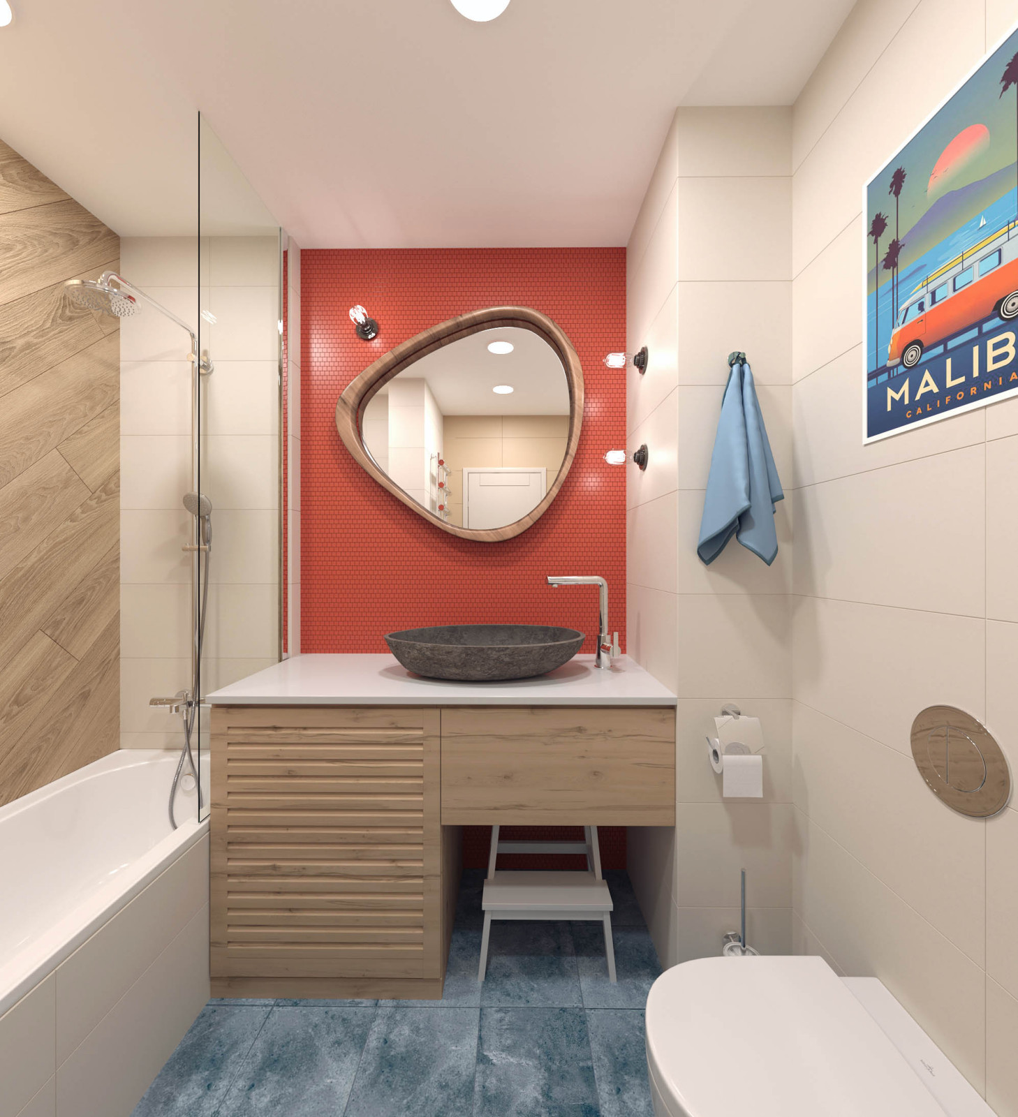 Интерьер с камерунской шляпой