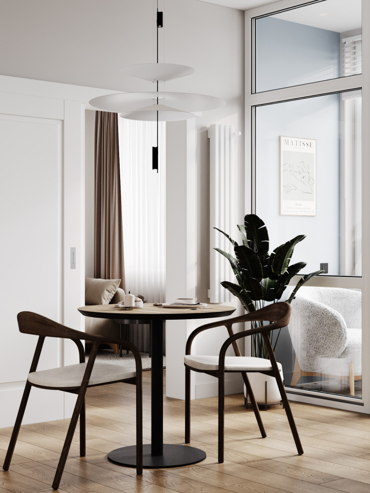 Сканди с элементами классики, ЖК Румянцево Парк