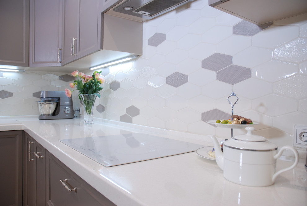 Проект 4-х комнатной квартиры в нежных тонах