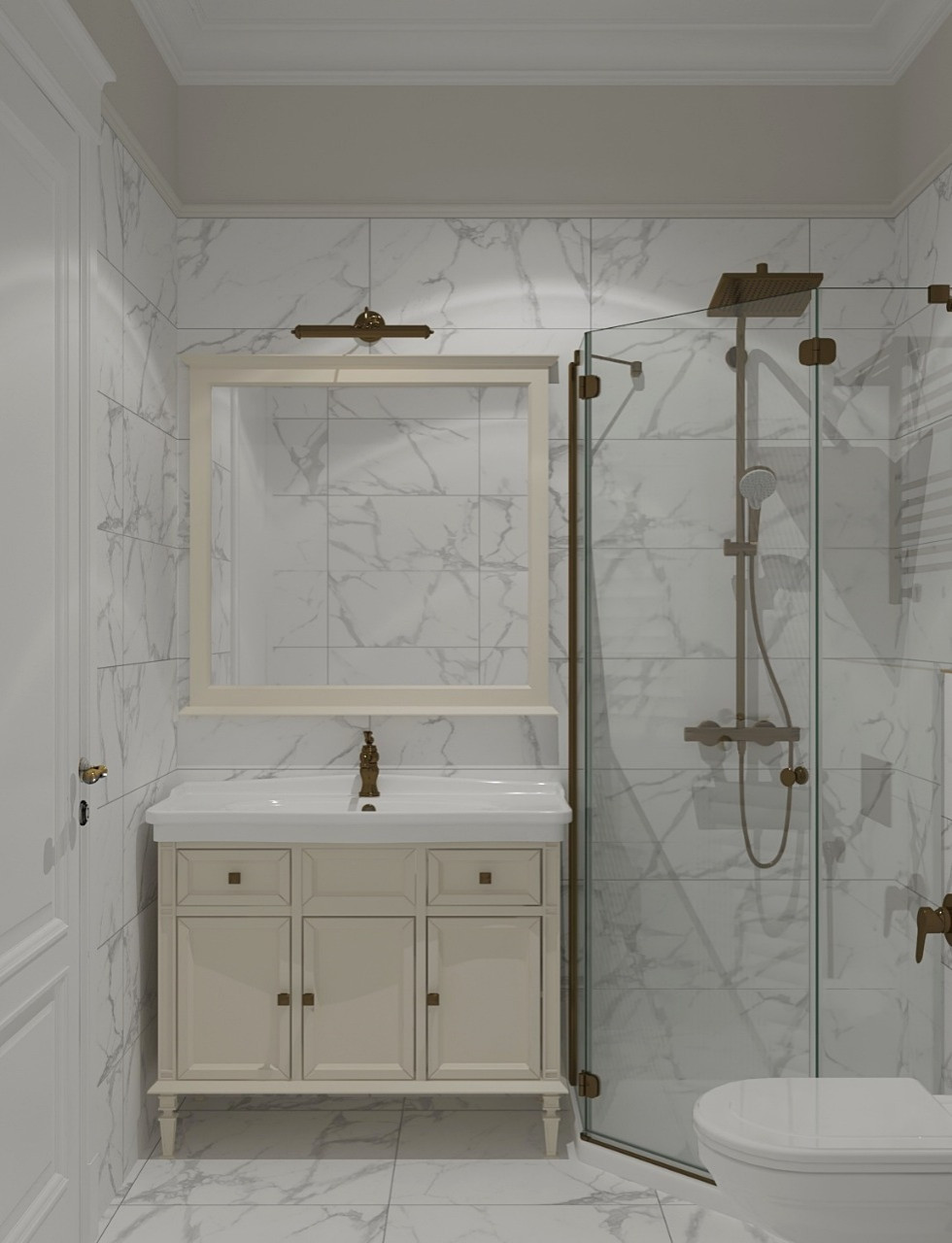 Дизайн проект для трехкомнатной квартиры в г. Санкт-Петербург