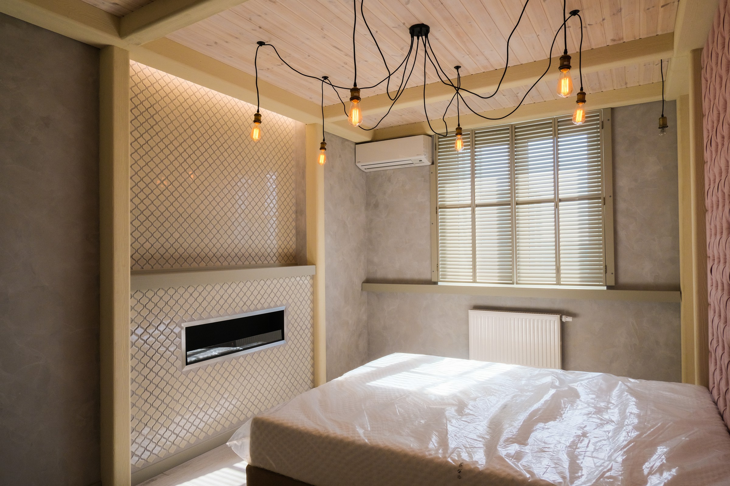 Небольшая квартира в стиле эко лофт