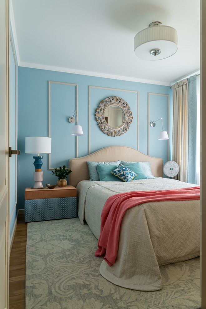 Наивное настроение. Яркая и свежая квартира в Москве.