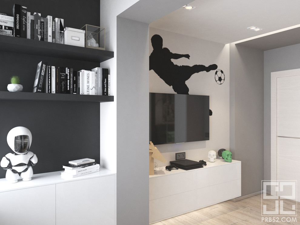 Проект присоединения однокомнатной квартиры к существующей в ЖК "7 небо"