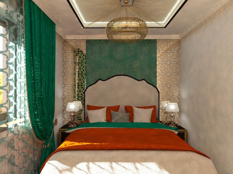 Спальня в стиле "Арабская неоклассика"