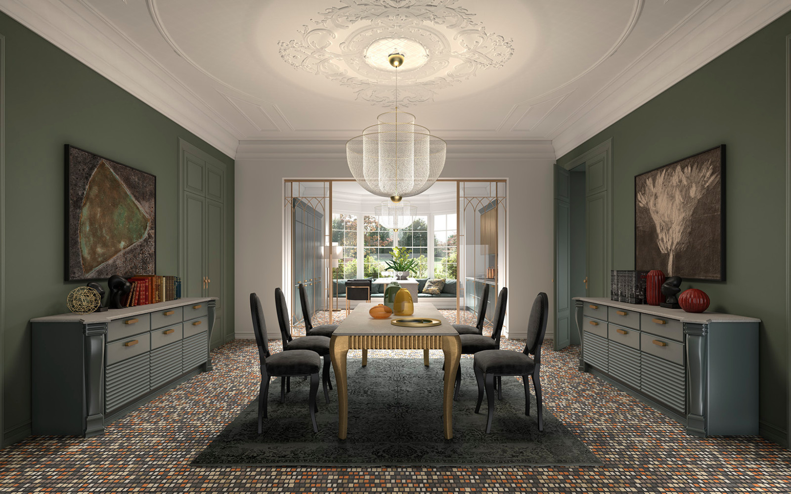 Обложка проекта: Dolce Vita teal & gold