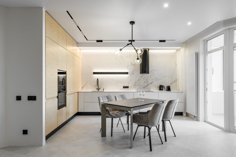 Кухня в стиле минимализм