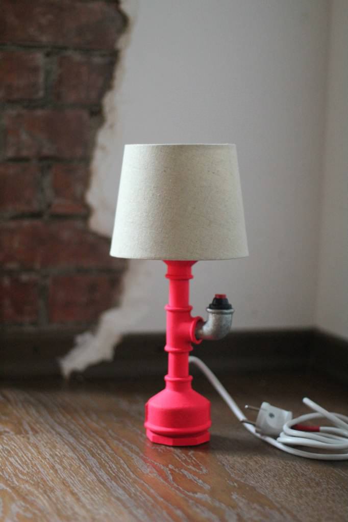 Светильники из водопроводной трубы