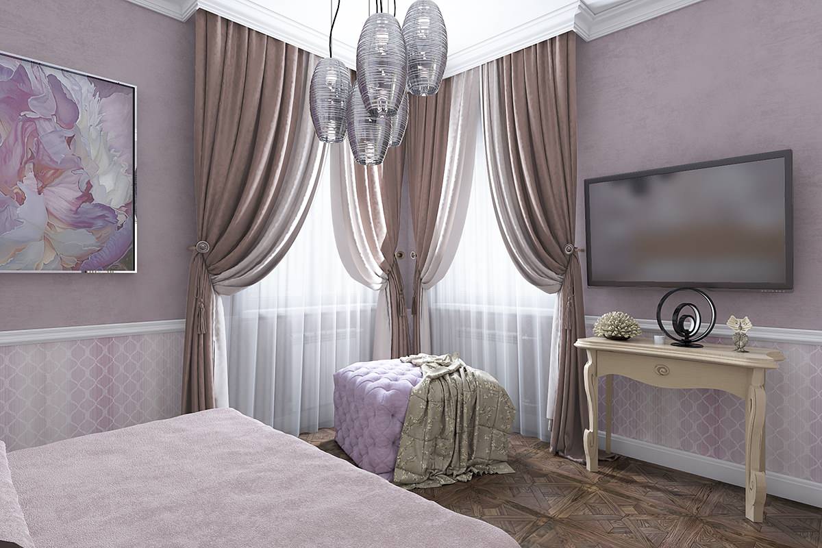 Загородный дом. спальня