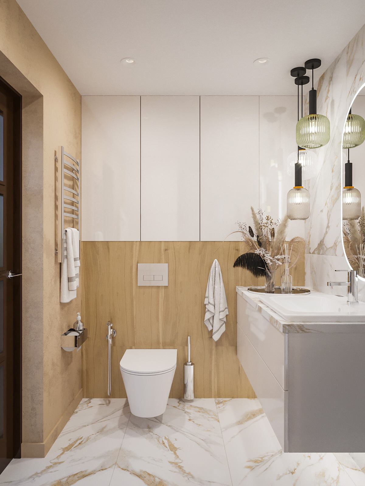 Кухня и ванна в современном стиле!