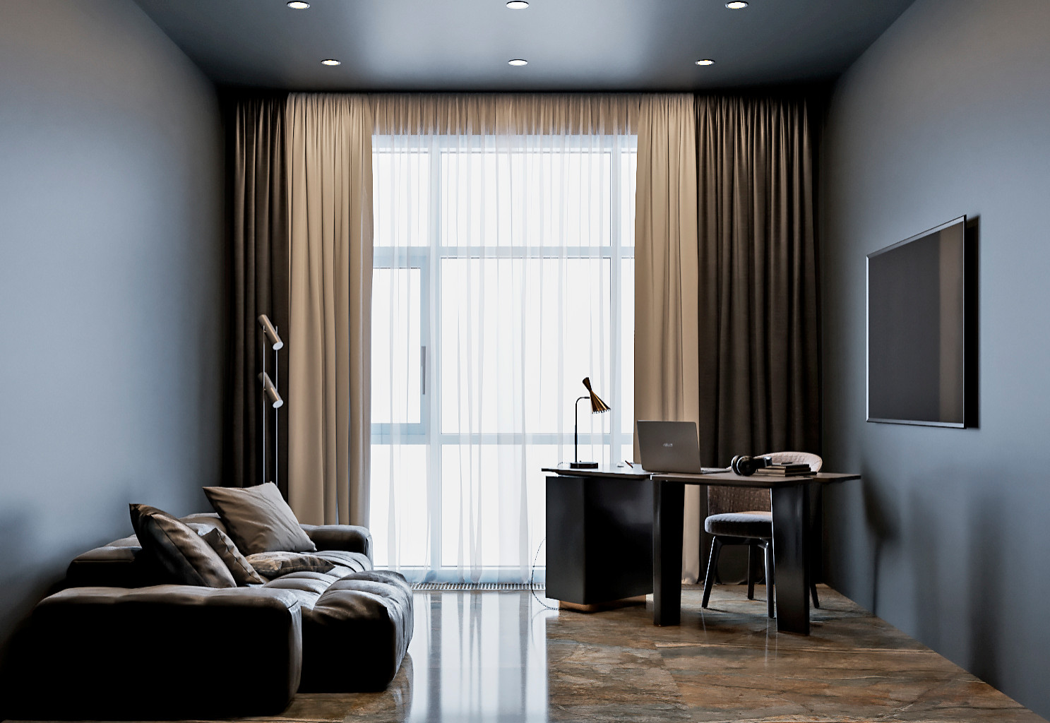 Брутальный Лофт. 3ккв 120м