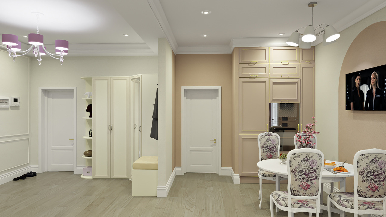 Неоклассика в 142 м2