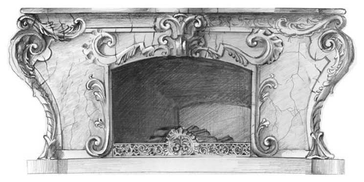 Эскизы для каминов