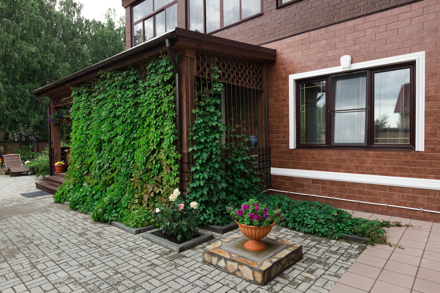 Экстерьер загородного дома