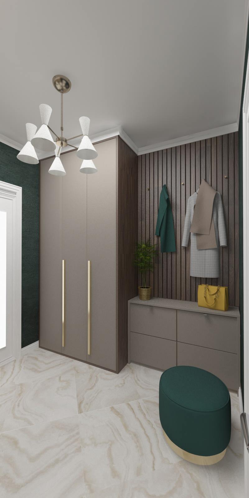Трехкомнатная квартира в ЖК Новосити 140 м2 (г. Новороссийск)