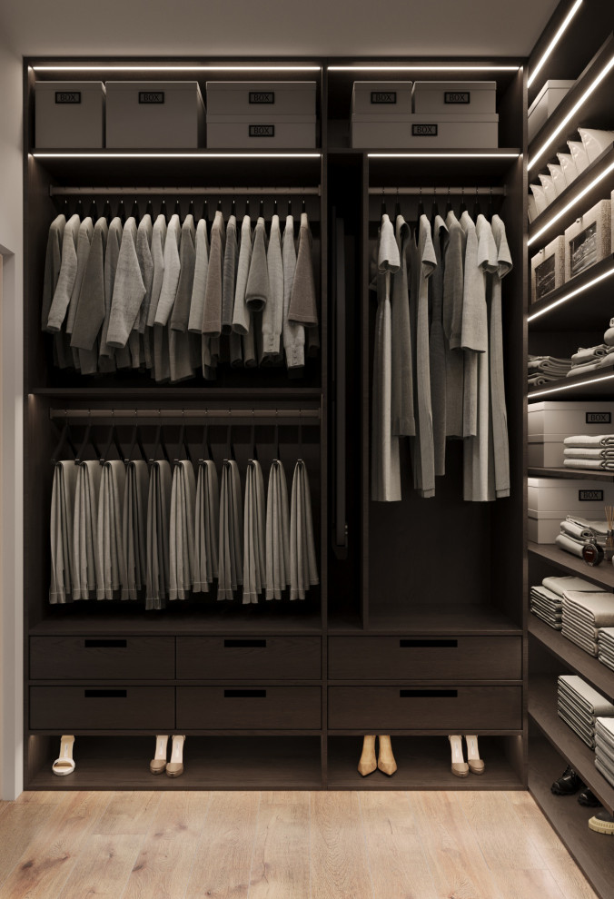 Дизайн спальни, с парящей кроватью