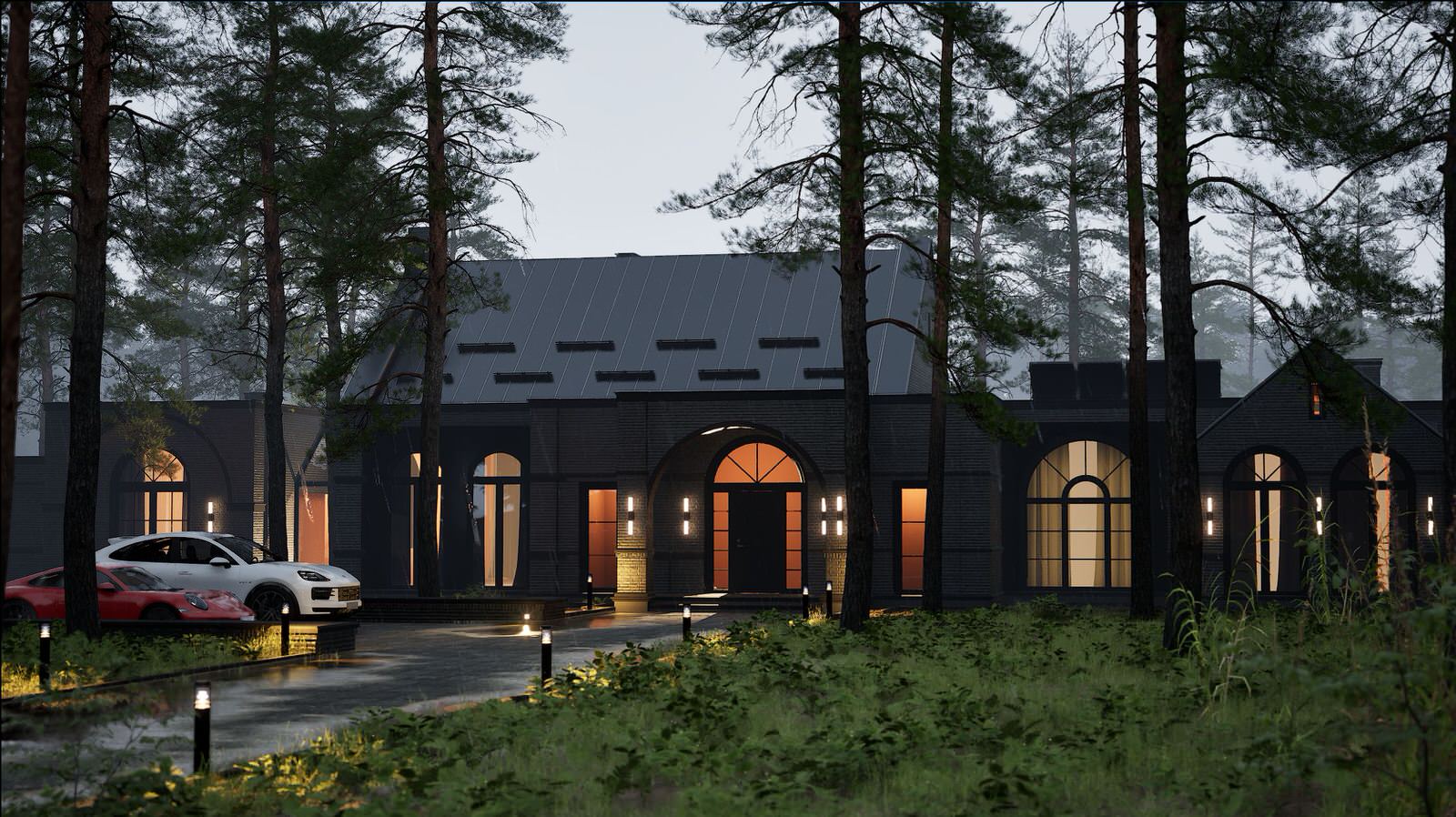 Загородный дом в стиле современный Голландский Модерн (Dutch modern house)