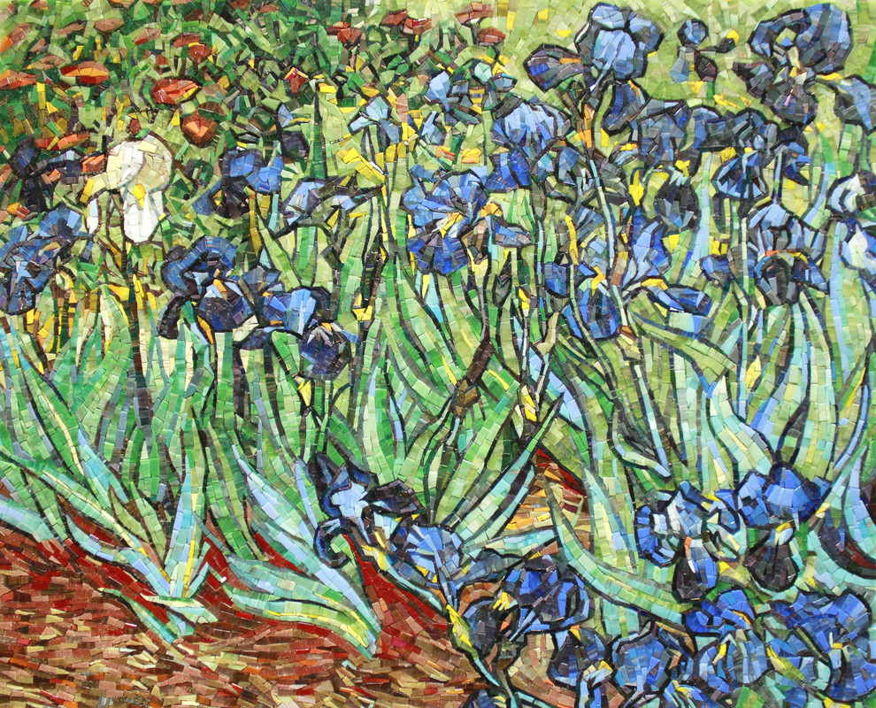 Работа Ван Гога " Ирисы"