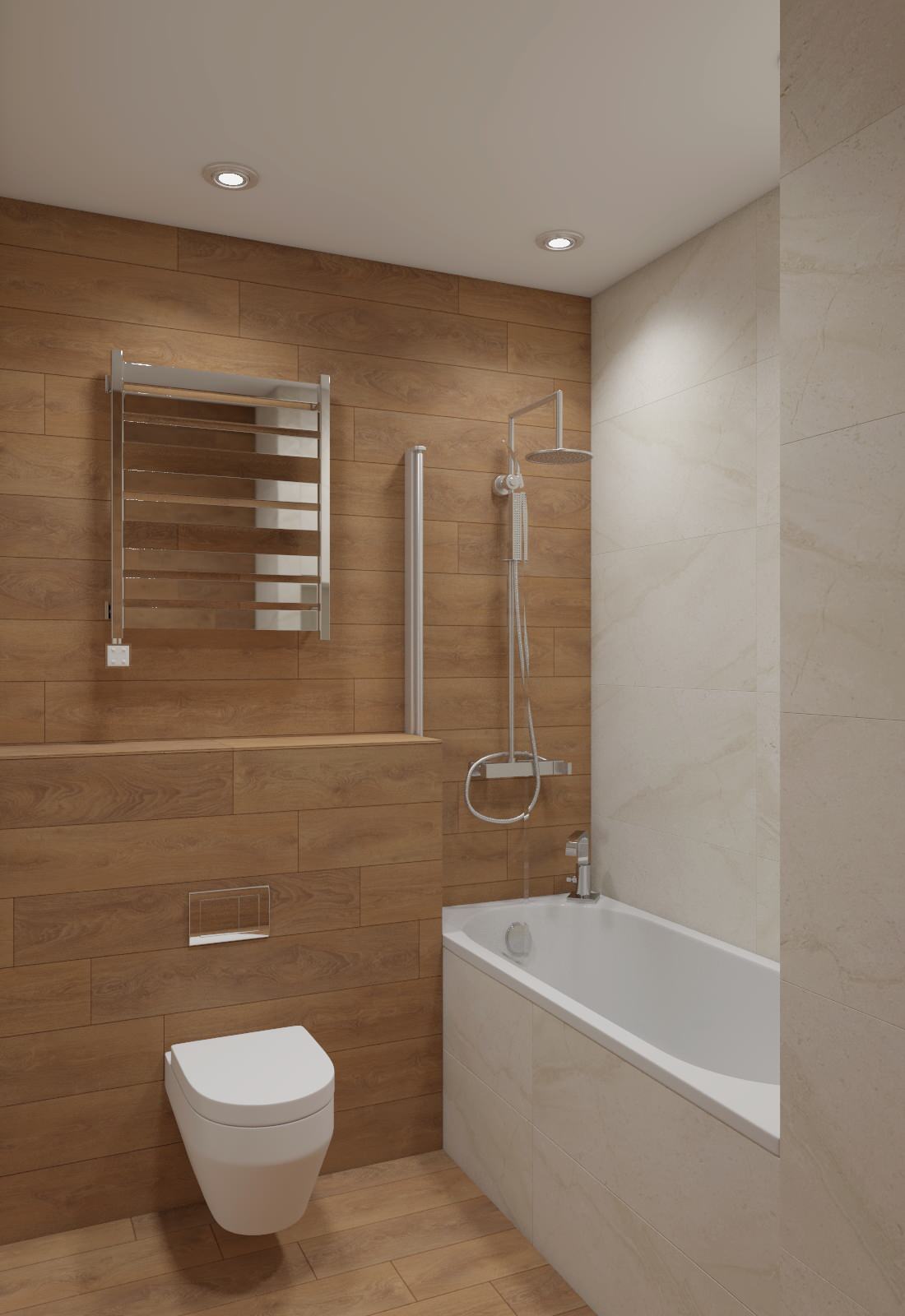 Современная квартира в ЖК 4 Сезона