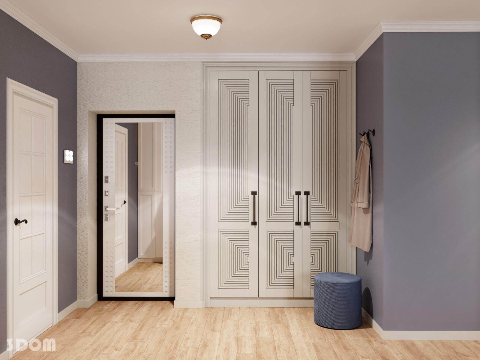 КВАРТИРА ЖК "ТВОЙ ДОМ" АКСАЙ 82кв.м | 3DOM
