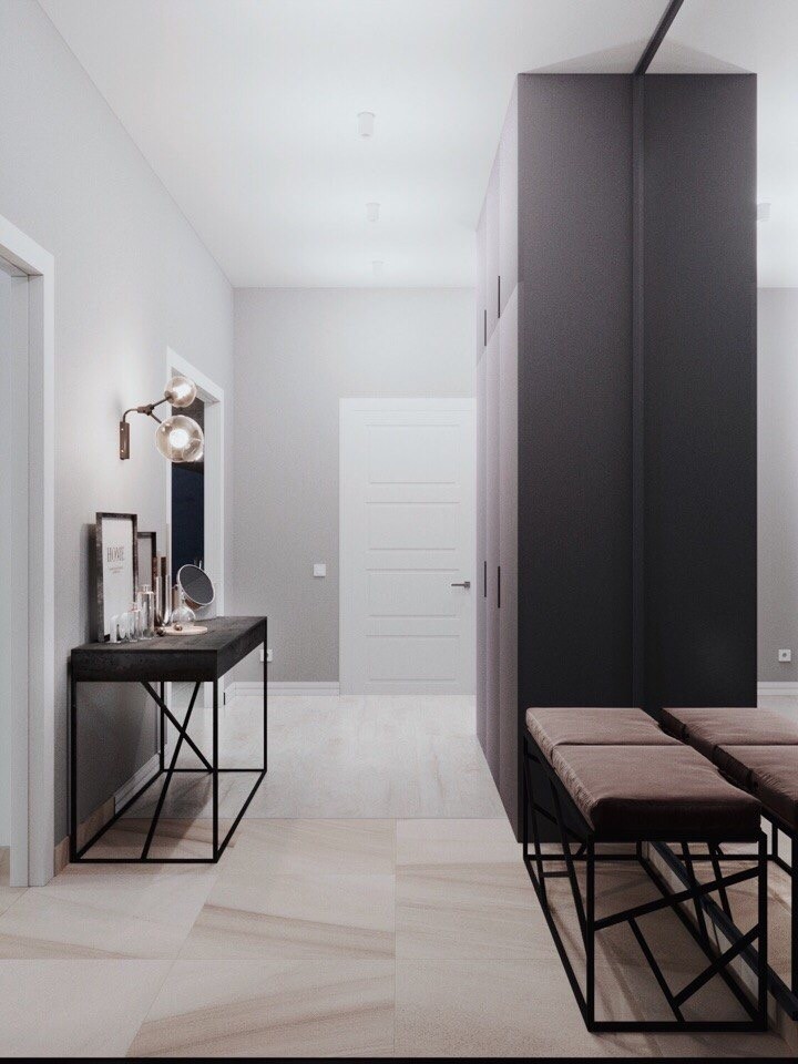 Городская квартира в стиле "Контемпорари"