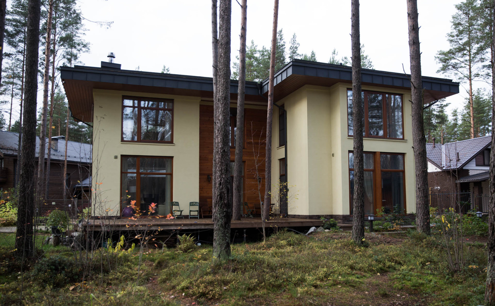 Дом в стиле Нео Райт