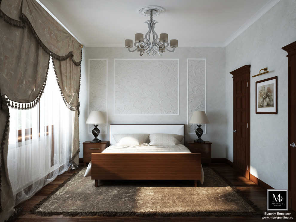 КП Иволги, дом в классическом стиле , темный вариант